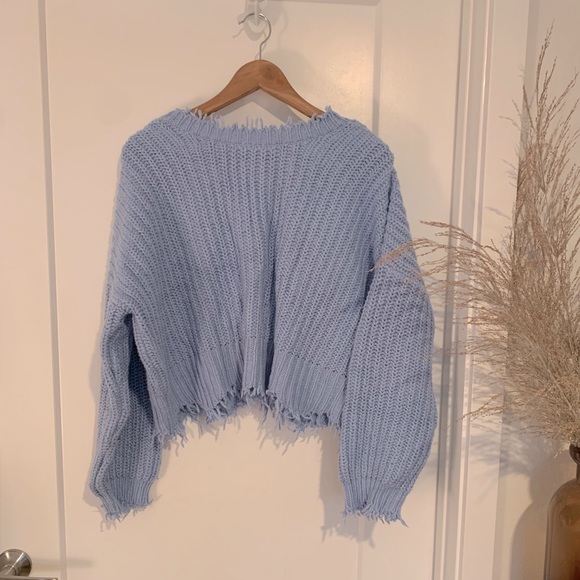 WildFox Deep V Palmetto Sweater - Picture 6 of 7